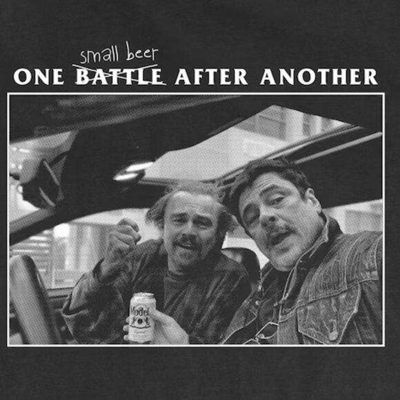 One Small Beer After Another Comedy Meme Tee - Picture 2 of 2